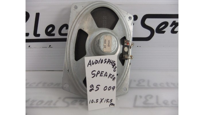 Audiosphere 25 009 speaker 10.5 X 15.5CM
